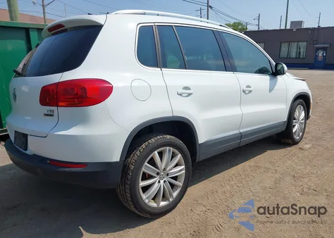 2016 Volkswagen Tiguan Se from USA, damaged, VIN WVGBV7AX2GW560250